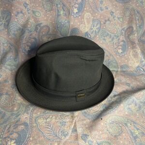 VTG Dobbs 5Th Ave., New York Navy  Rain Hat Size 6 7/8 Please Read Description